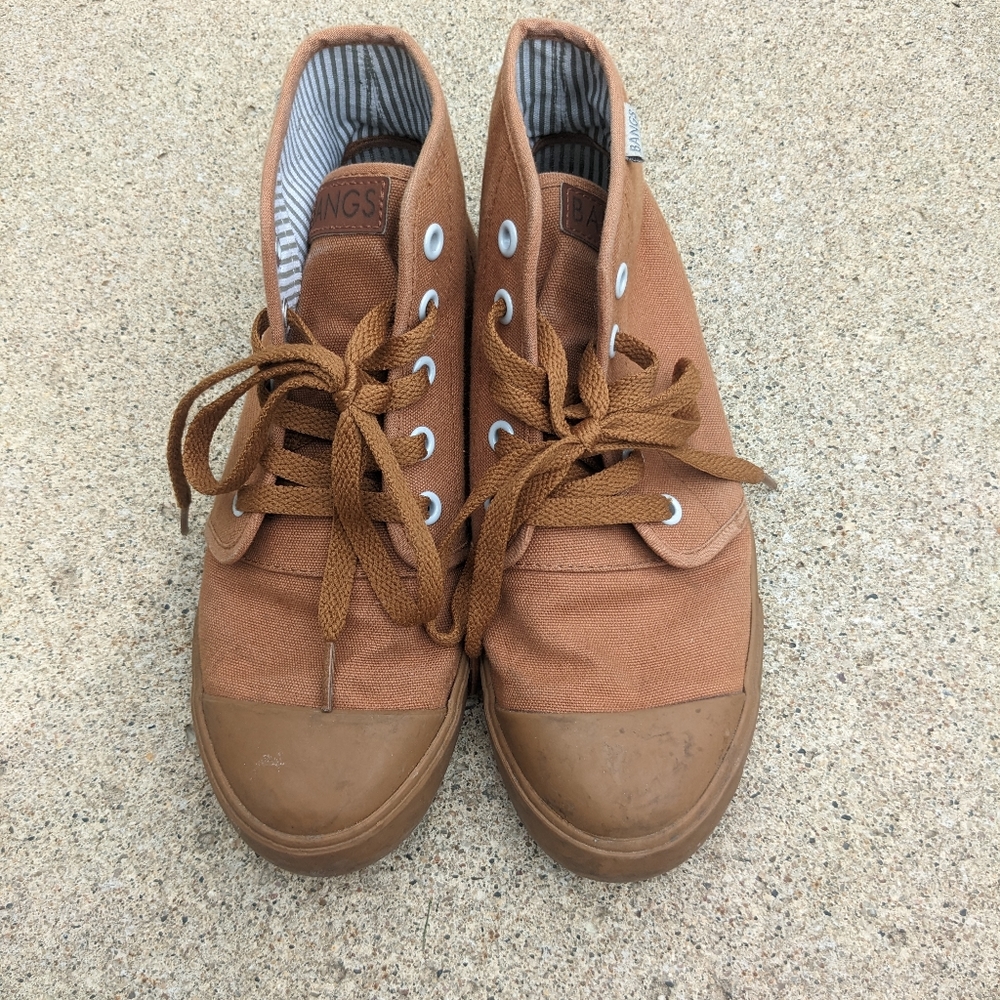 BANGS Sahara Sand High Tops